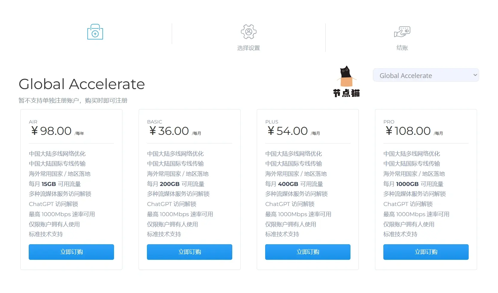 YToo VPN prices 歪兔机场订阅价格