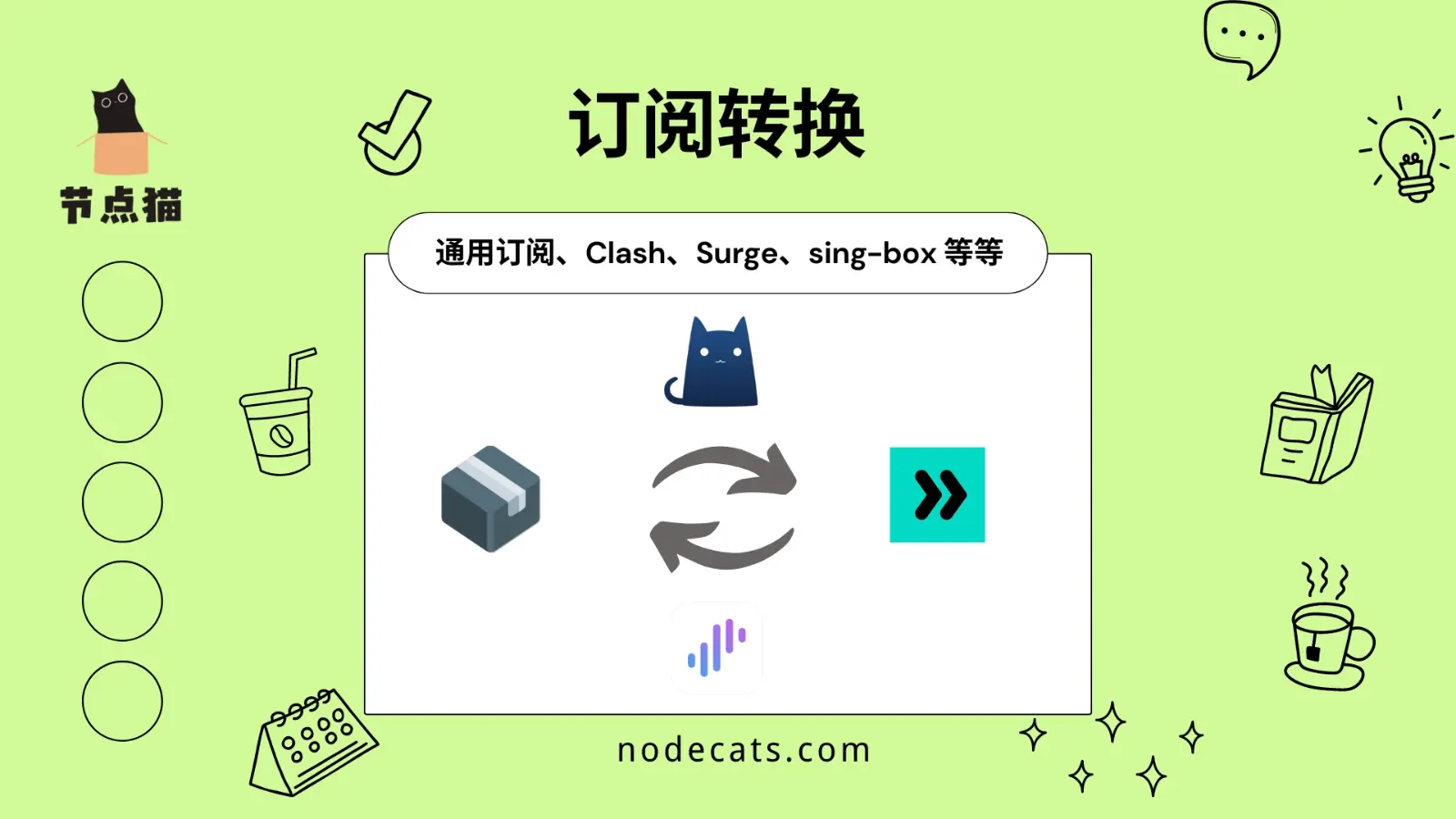 在线订阅转换工具推荐-节点猫