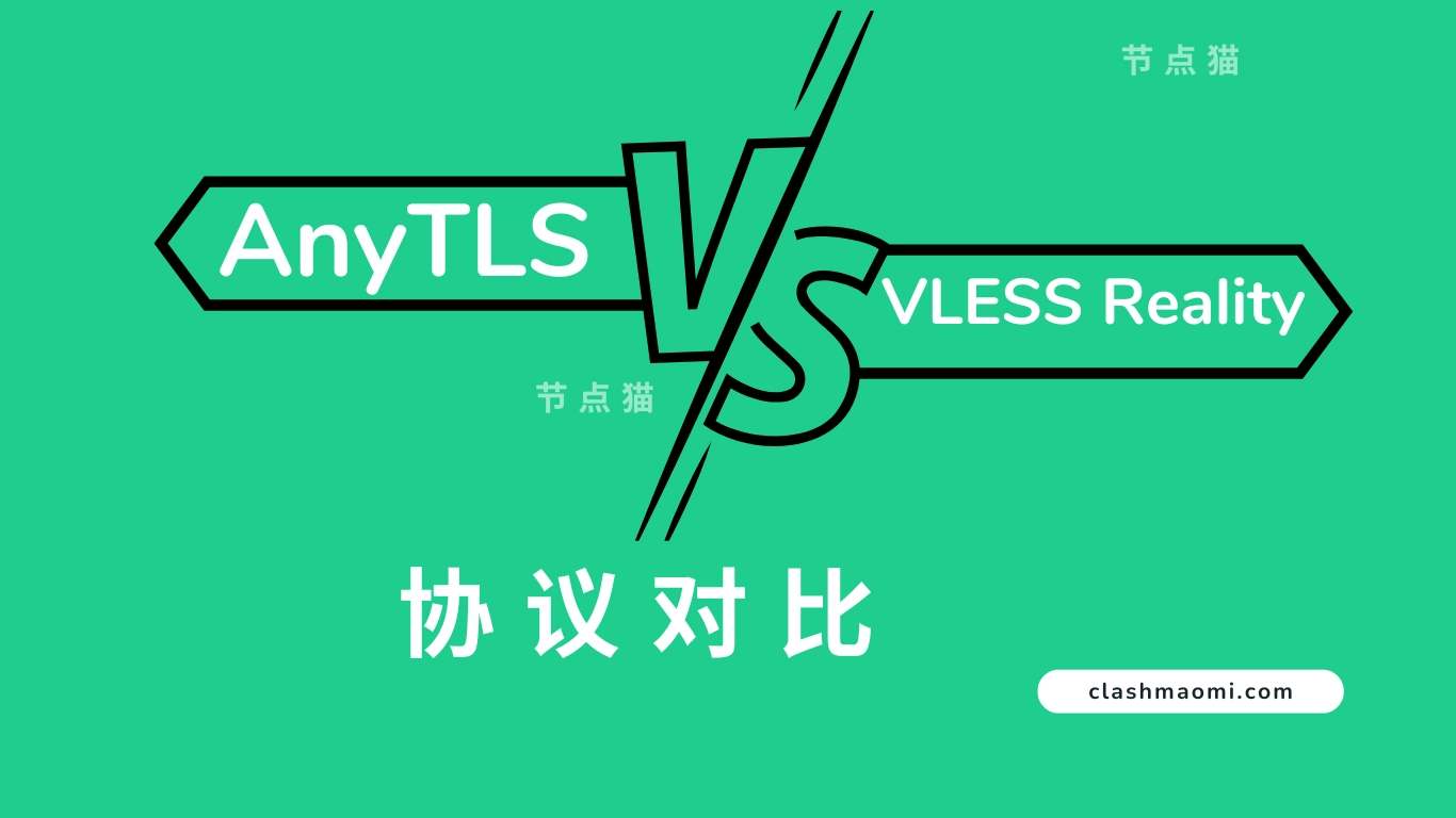 AnyTLS 对比 VLESS Reality AnyTLS 对比 VLESS Reality